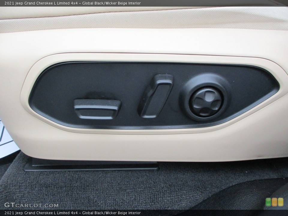 Global Black/Wicker Beige 2021 Jeep Grand Cherokee Interiors