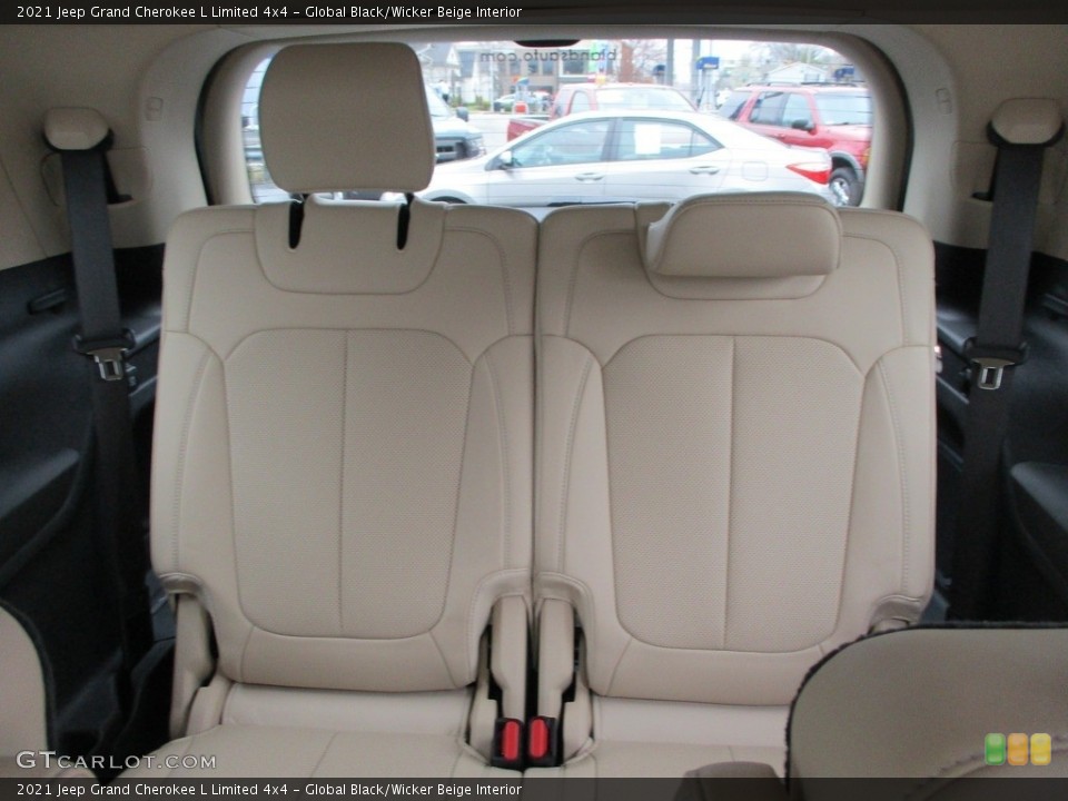 Global Black/Wicker Beige Interior Rear Seat for the 2021 Jeep Grand Cherokee L Limited 4x4 #145890255