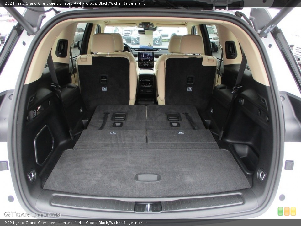Global Black/Wicker Beige Interior Trunk for the 2021 Jeep Grand Cherokee L Limited 4x4 #145890279