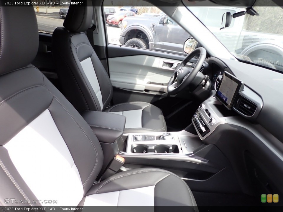 Ebony Interior Front Seat for the 2023 Ford Explorer XLT 4WD #145890966