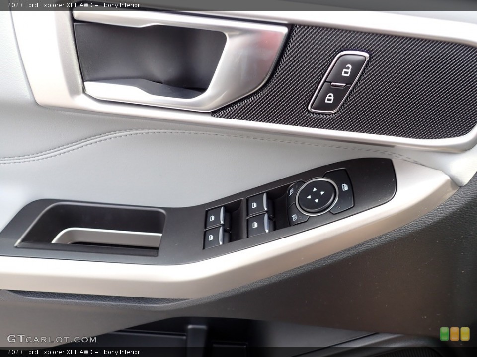 Ebony Interior Door Panel for the 2023 Ford Explorer XLT 4WD #145891176