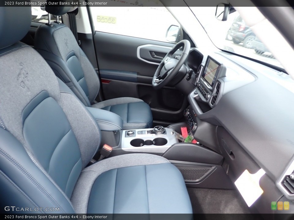 Ebony 2023 Ford Bronco Sport Interiors