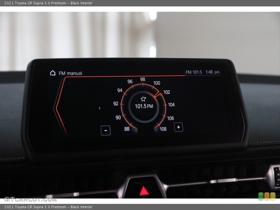 Black Interior Audio System for the 2021 Toyota GR Supra 3.0 Premium #145891470