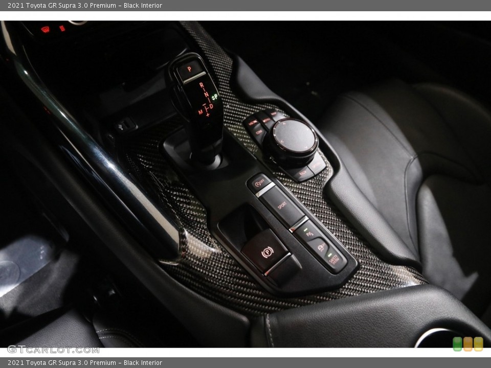 Black Interior Controls for the 2021 Toyota GR Supra 3.0 Premium #145891554