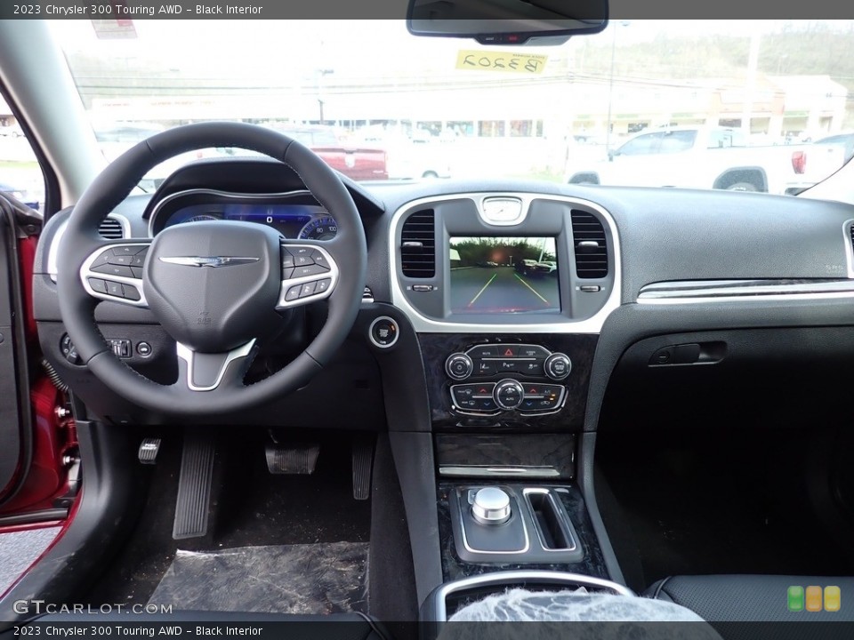 Black Interior Dashboard for the 2023 Chrysler 300 Touring AWD #145892283