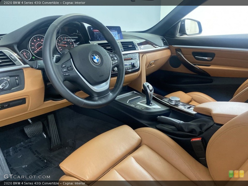 Cognac Interior Photo for the 2020 BMW 4 Series 430i Convertible #145892802