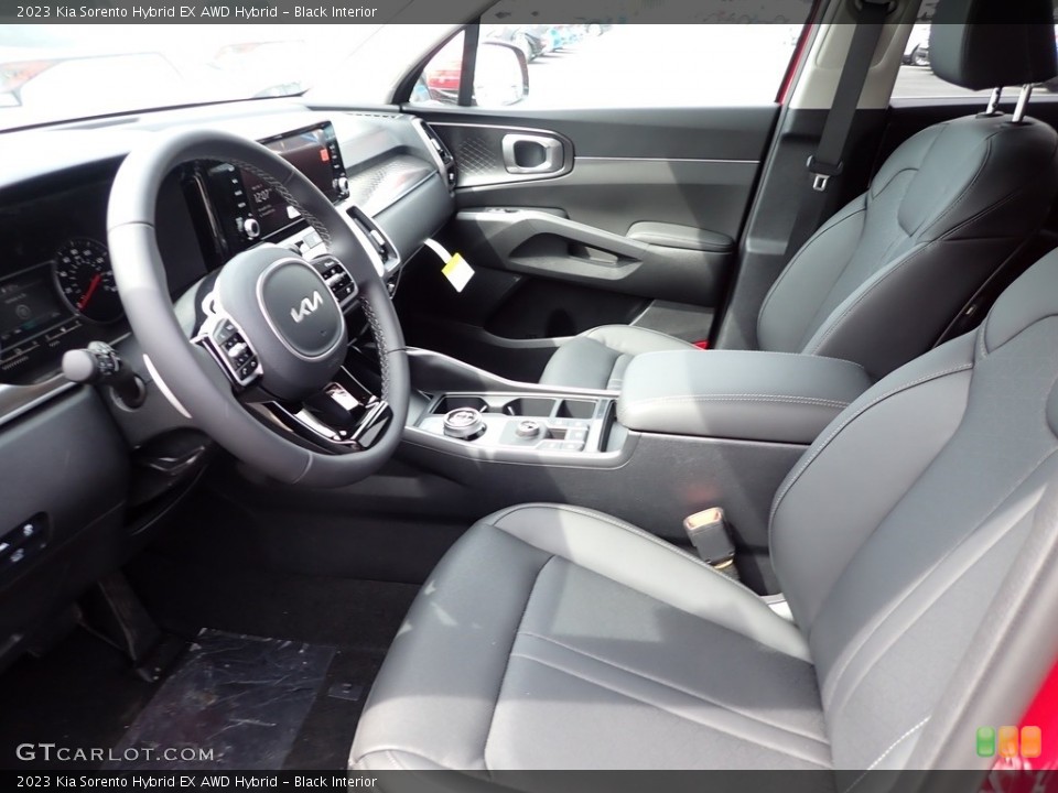Black Interior Front Seat for the 2023 Kia Sorento Hybrid EX AWD Hybrid #145892838