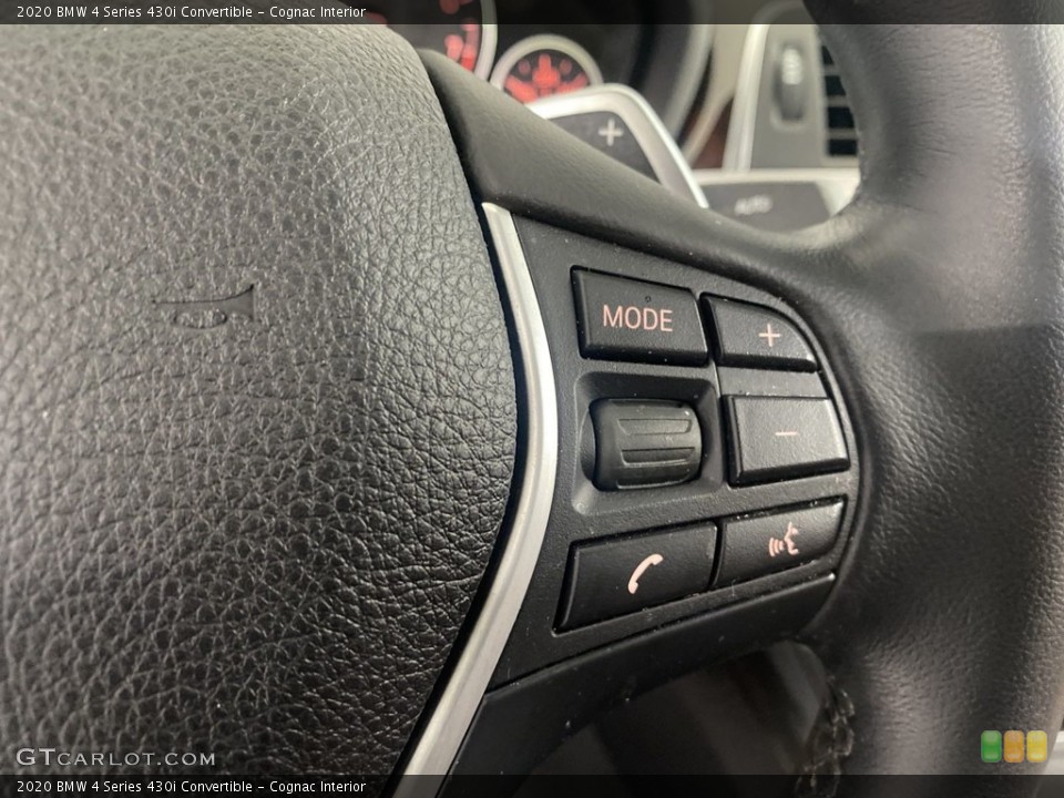 Cognac Interior Steering Wheel for the 2020 BMW 4 Series 430i Convertible #145892895