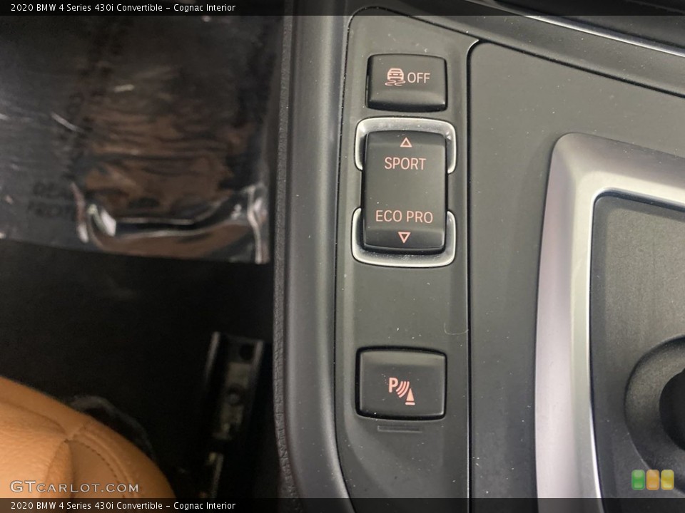 Cognac Interior Controls for the 2020 BMW 4 Series 430i Convertible #145893078