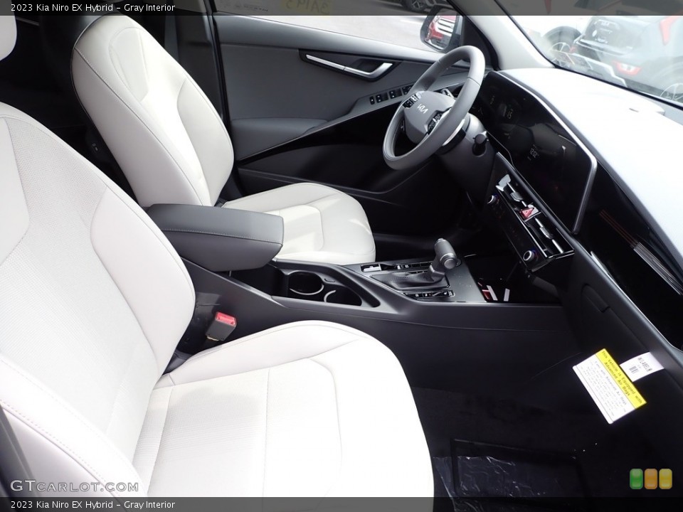 Gray Interior Front Seat for the 2023 Kia Niro EX Hybrid #145893207