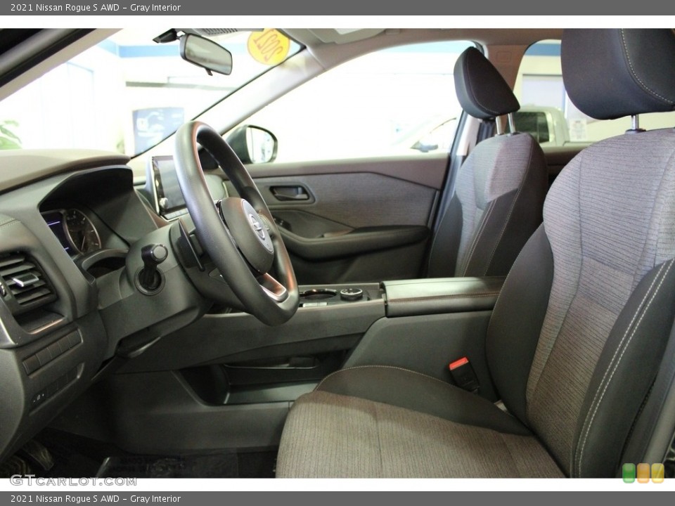 Gray 2021 Nissan Rogue Interiors