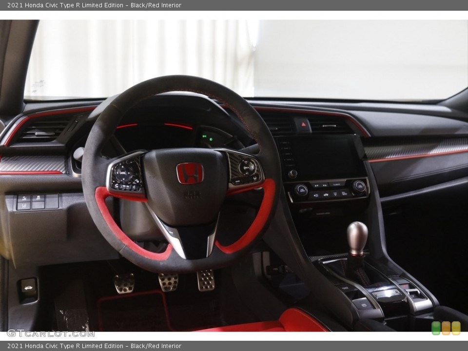 Black/Red Interior Dashboard for the 2021 Honda Civic Type R Limited Edition #145894926