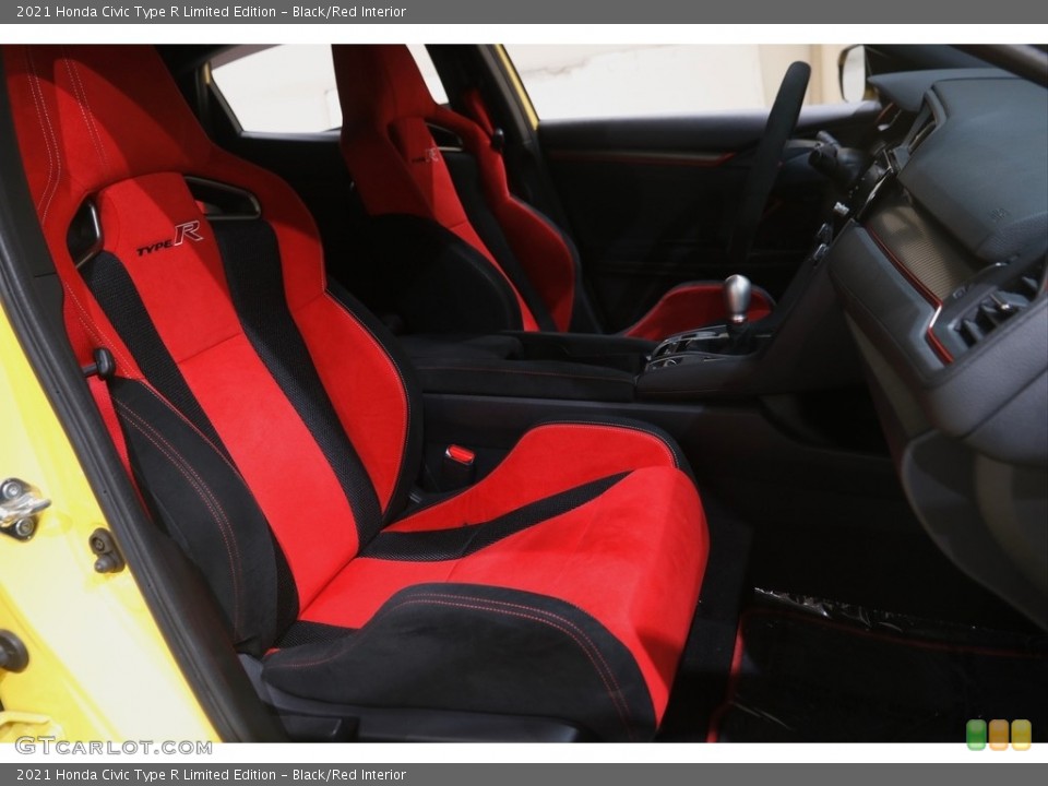 Black/Red Interior Front Seat for the 2021 Honda Civic Type R Limited Edition #145895055