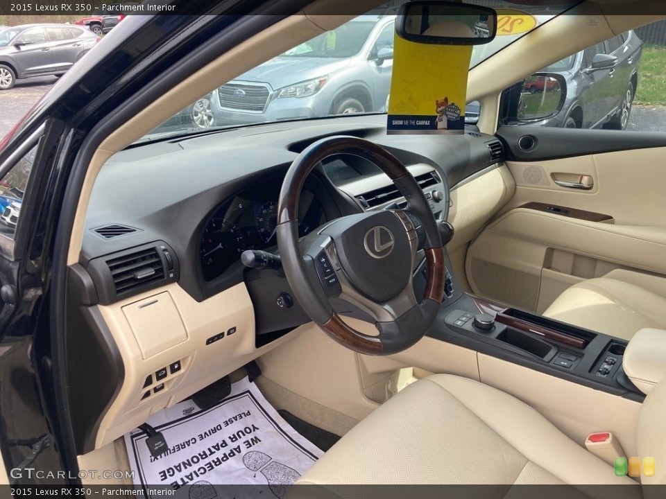 Parchment Interior Front Seat for the 2015 Lexus RX 350 #145897622