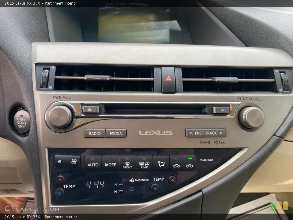 Parchment Interior Controls for the 2015 Lexus RX 350 #145898174