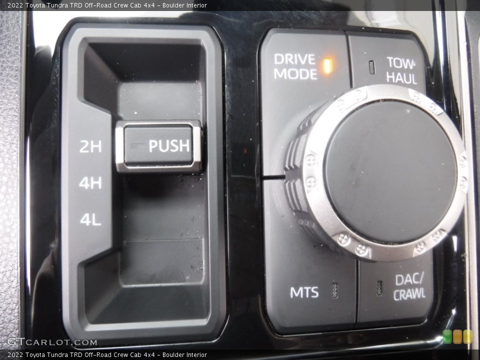 Boulder Interior Controls for the 2022 Toyota Tundra TRD Off-Road Crew Cab 4x4 #145898600