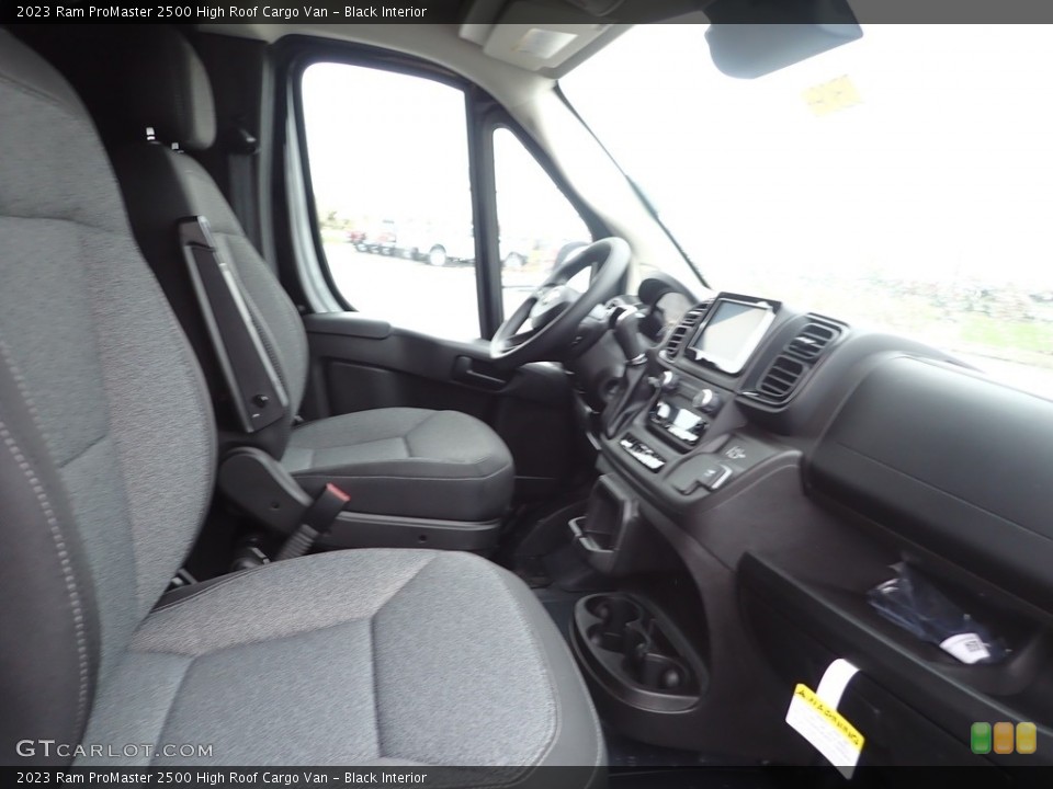 Black Interior Front Seat for the 2023 Ram ProMaster 2500 High Roof Cargo Van #145898621