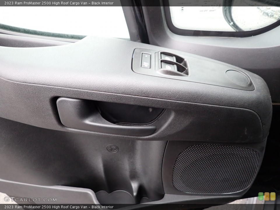 Black Interior Door Panel for the 2023 Ram ProMaster 2500 High Roof Cargo Van #145898702
