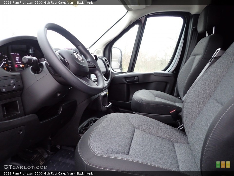 Black Interior Front Seat for the 2023 Ram ProMaster 2500 High Roof Cargo Van #145898744