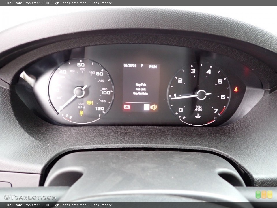 Black Interior Gauges for the 2023 Ram ProMaster 2500 High Roof Cargo Van #145898768