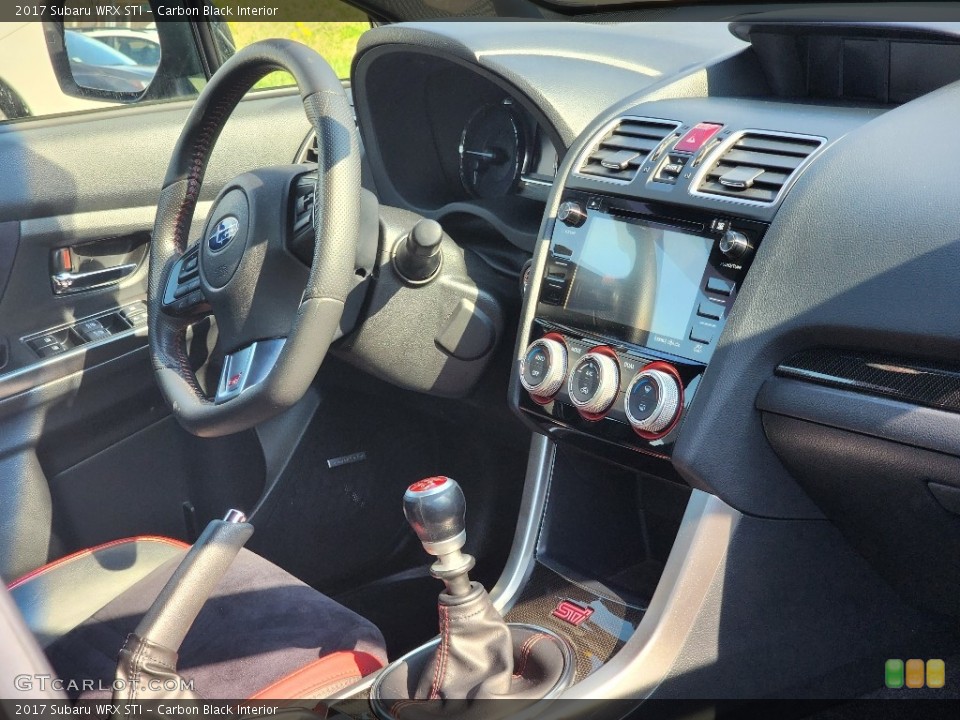 Carbon Black Interior Dashboard for the 2017 Subaru WRX STI #145900199