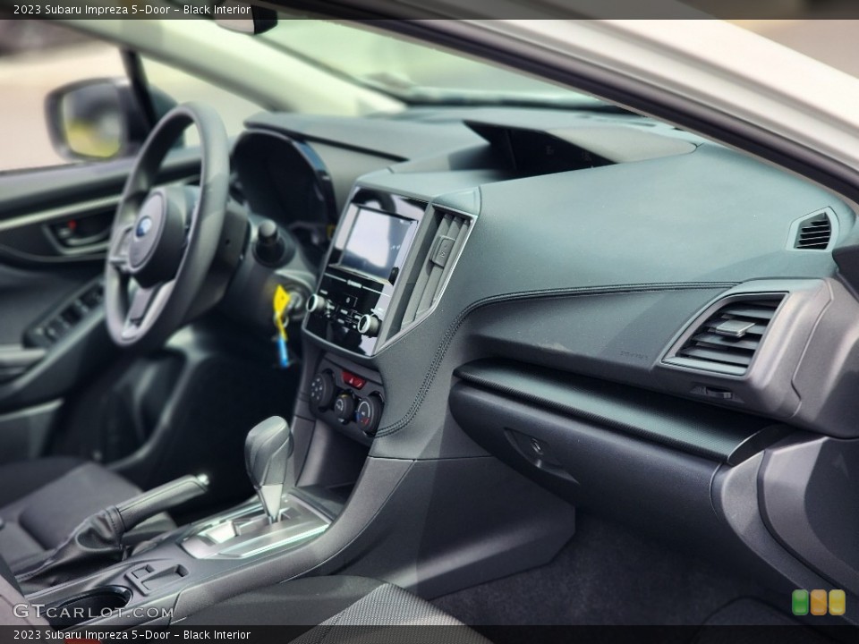 Black Interior Dashboard for the 2023 Subaru Impreza 5-Door #145900973