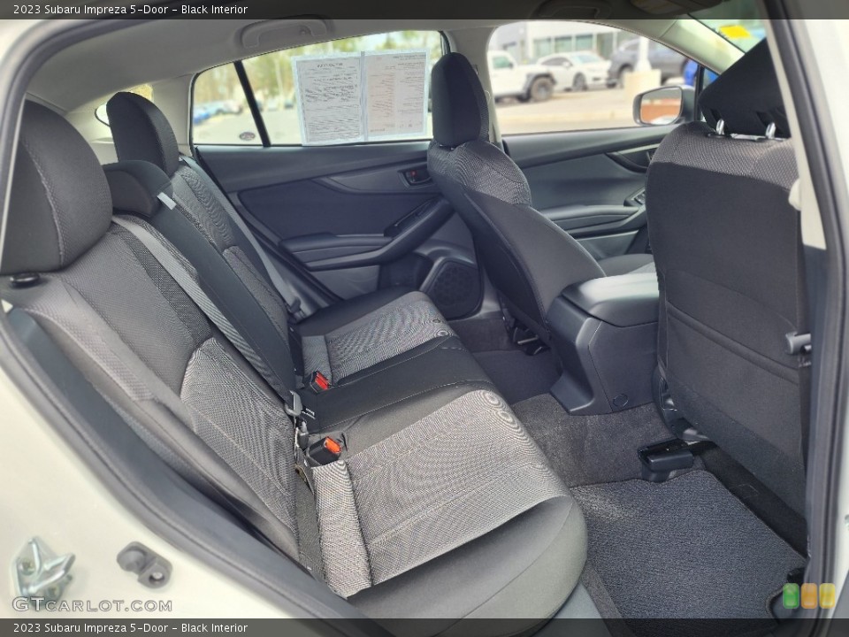 Black Interior Rear Seat for the 2023 Subaru Impreza 5-Door #145901003