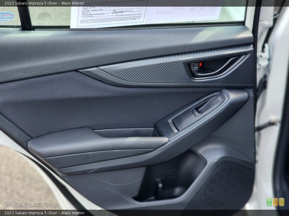Black Interior Door Panel for the 2023 Subaru Impreza 5-Door #145901057