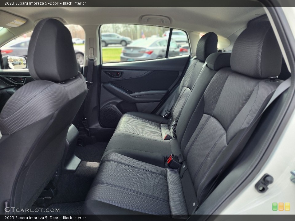 Black Interior Rear Seat for the 2023 Subaru Impreza 5-Door #145901087