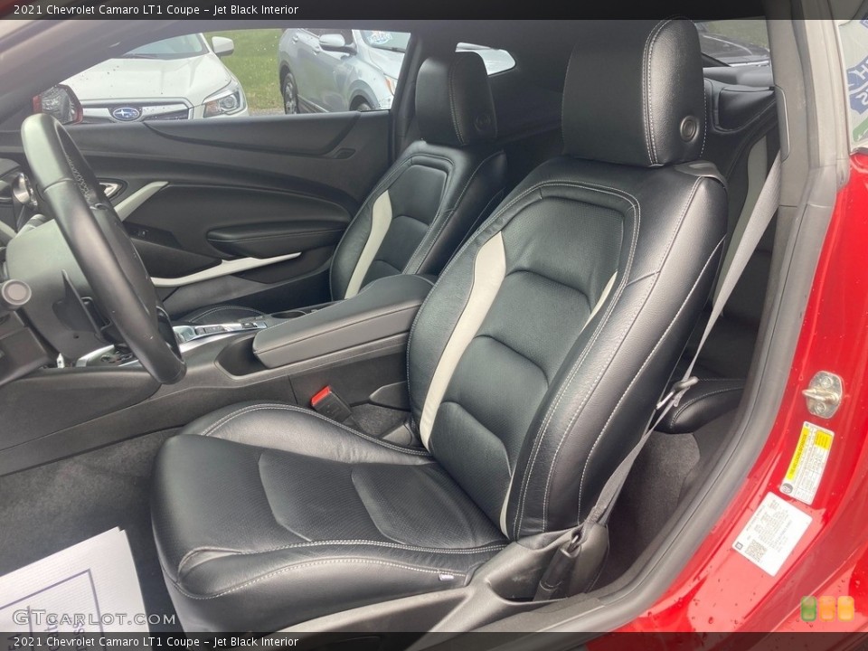 Jet Black 2021 Chevrolet Camaro Interiors