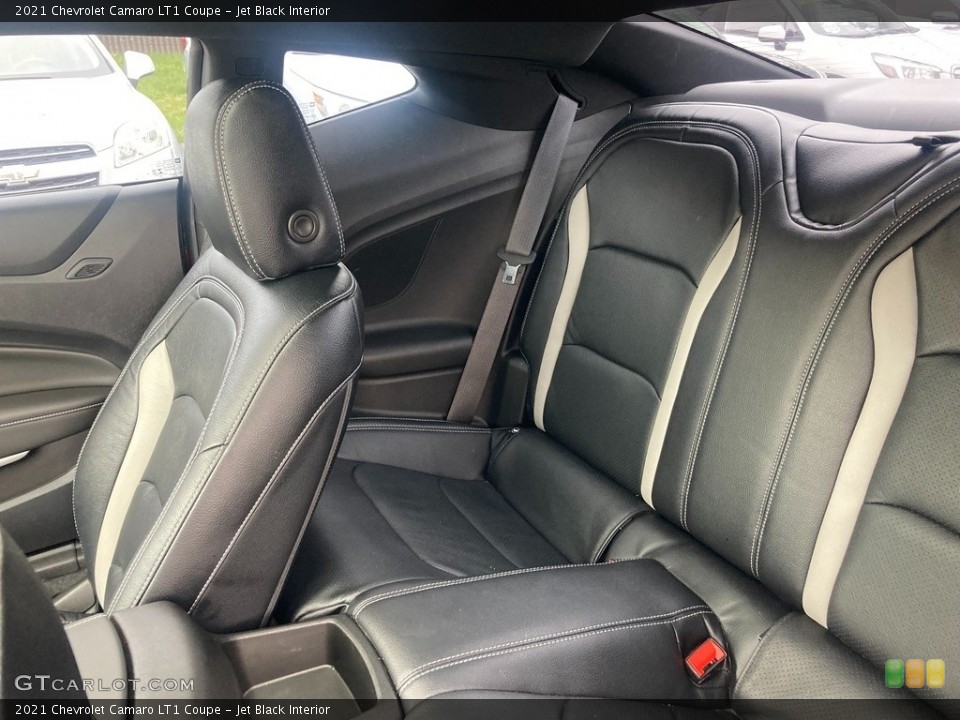 Jet Black Interior Rear Seat for the 2021 Chevrolet Camaro LT1 Coupe #145901108