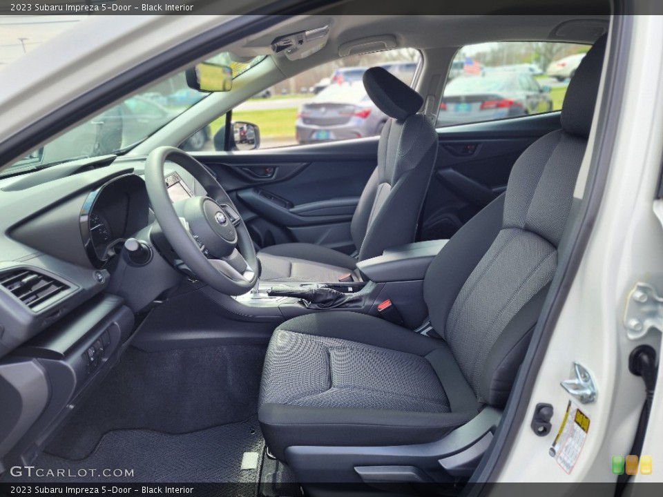 Black 2023 Subaru Impreza Interiors