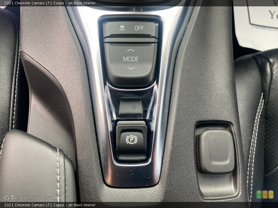 Jet Black Interior Controls for the 2021 Chevrolet Camaro LT1 Coupe #145901300
