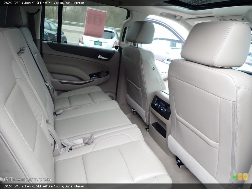 Cocoa/Dune Interior Rear Seat for the 2020 GMC Yukon XL SLT 4WD #145902002
