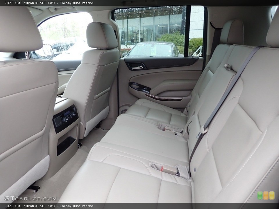 Cocoa/Dune Interior Rear Seat for the 2020 GMC Yukon XL SLT 4WD #145902020