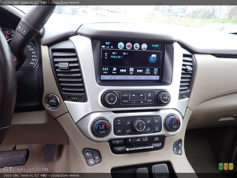Cocoa/Dune Interior Controls for the 2020 GMC Yukon XL SLT 4WD #145902153
