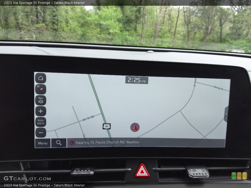 Saturn/Black Interior Navigation for the 2023 Kia Sportage SX Prestige #145902762