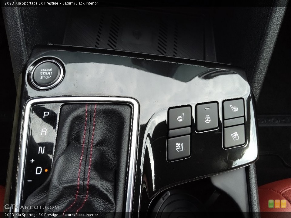 Saturn/Black Interior Controls for the 2023 Kia Sportage SX Prestige #145902813
