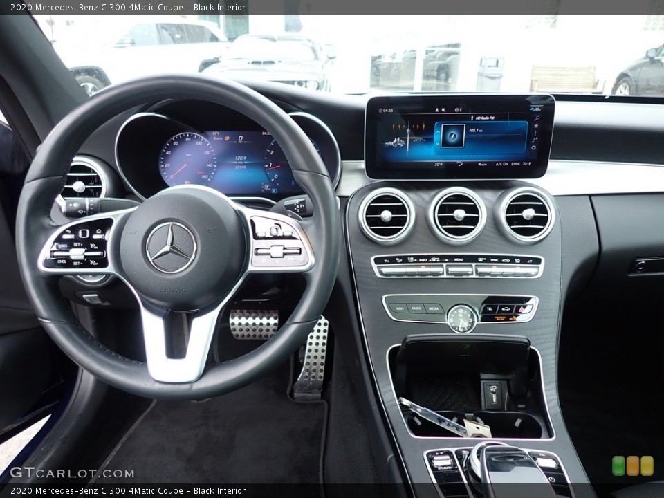 Black Interior Dashboard for the 2020 Mercedes-Benz C 300 4Matic Coupe #145903113