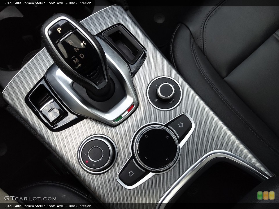 Black Interior Transmission for the 2020 Alfa Romeo Stelvio Sport AWD #145903128