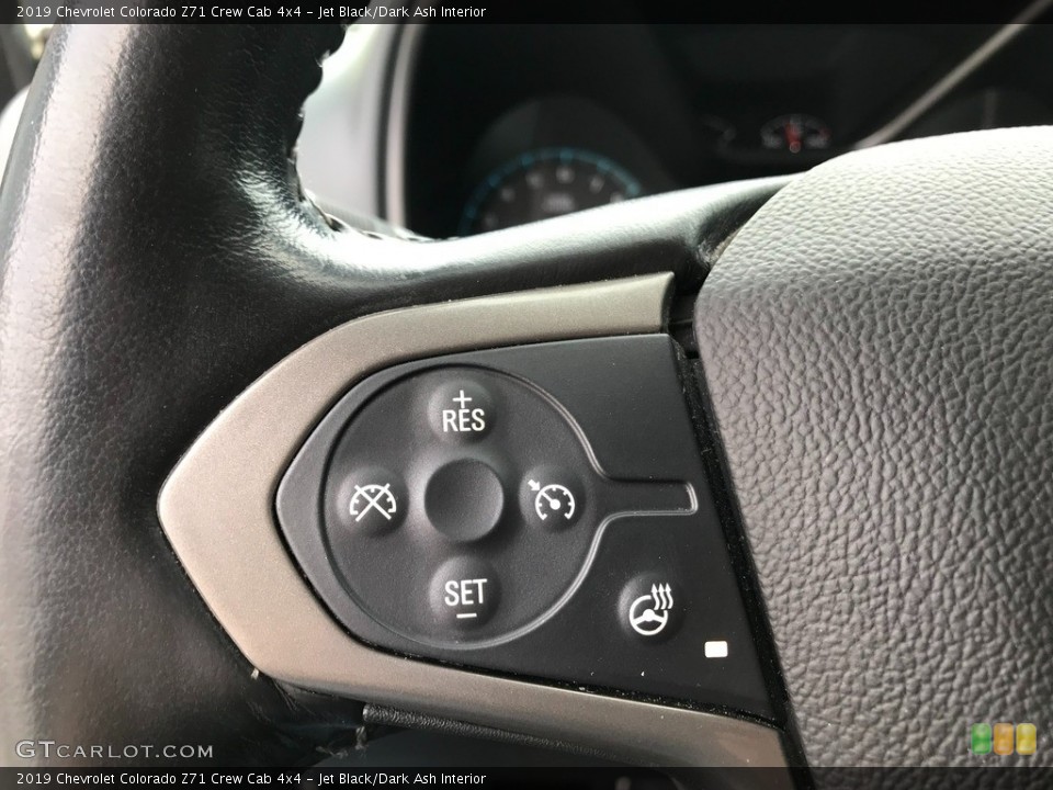 Jet Black/Dark Ash Interior Steering Wheel for the 2019 Chevrolet Colorado Z71 Crew Cab 4x4 #145904171