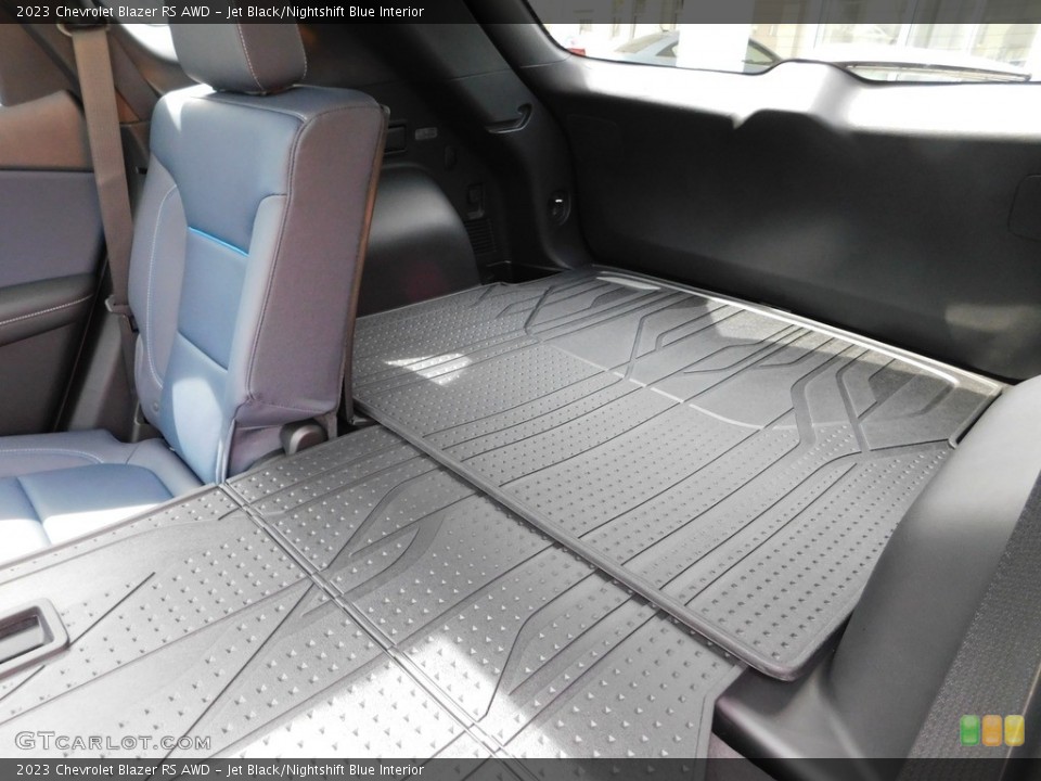 Jet Black/Nightshift Blue Interior Trunk for the 2023 Chevrolet Blazer RS AWD #145904626