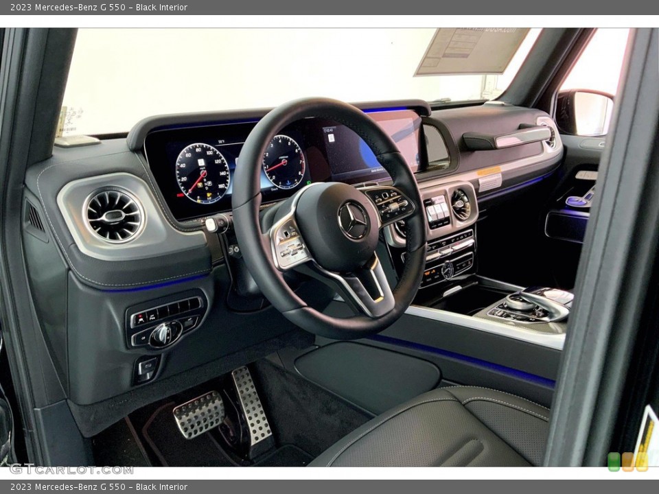 Black Interior Dashboard for the 2023 Mercedes-Benz G 550 #145905896