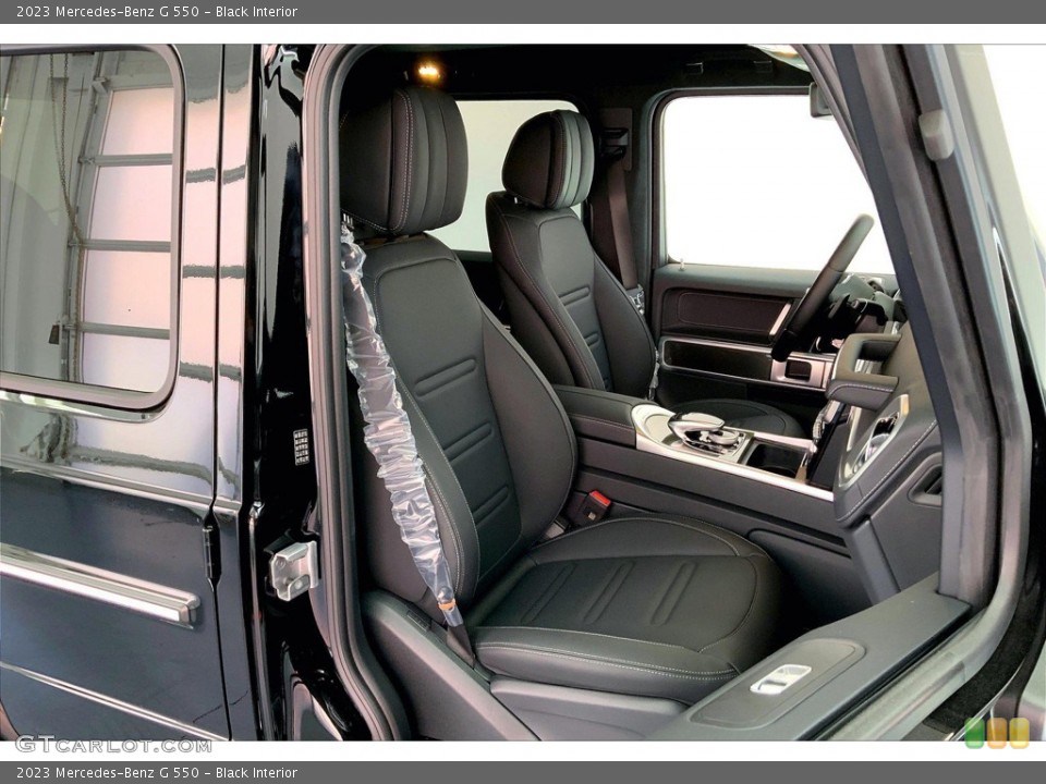Black Interior Front Seat for the 2023 Mercedes-Benz G 550 #145905908