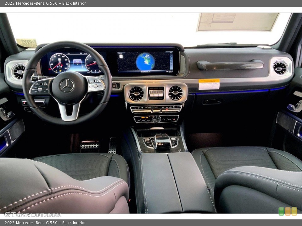 Black Interior Dashboard for the 2023 Mercedes-Benz G 550 #145905917