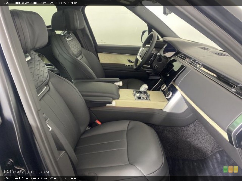 Ebony Interior Photo for the 2023 Land Rover Range Rover SV #145907065