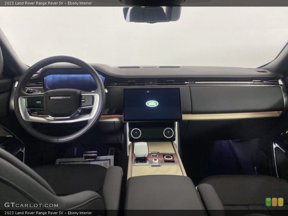 Ebony Interior Dashboard for the 2023 Land Rover Range Rover SV #145907068