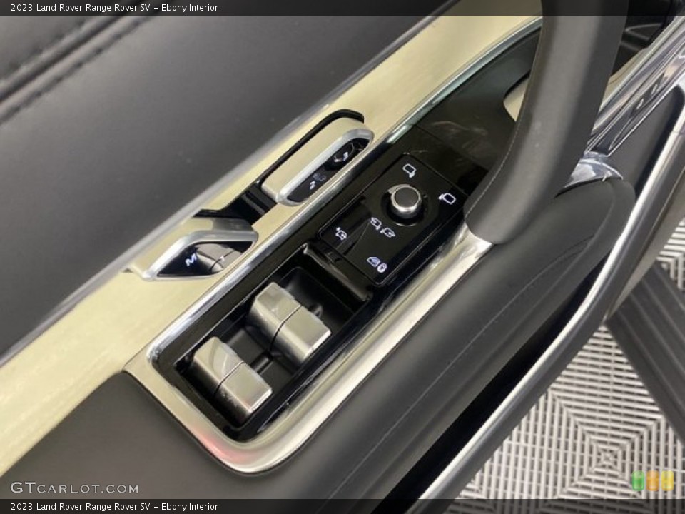 Ebony Interior Controls for the 2023 Land Rover Range Rover SV #145907110