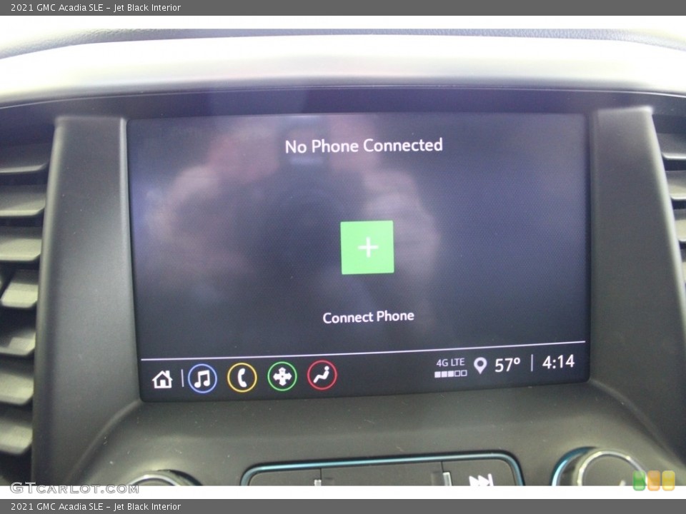 Jet Black Interior Controls for the 2021 GMC Acadia SLE #145907515