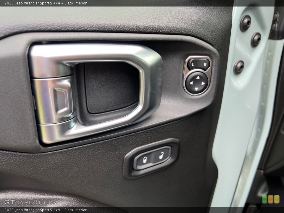 Black Interior Door Panel for the 2023 Jeep Wrangler Sport S 4x4 #145907625
